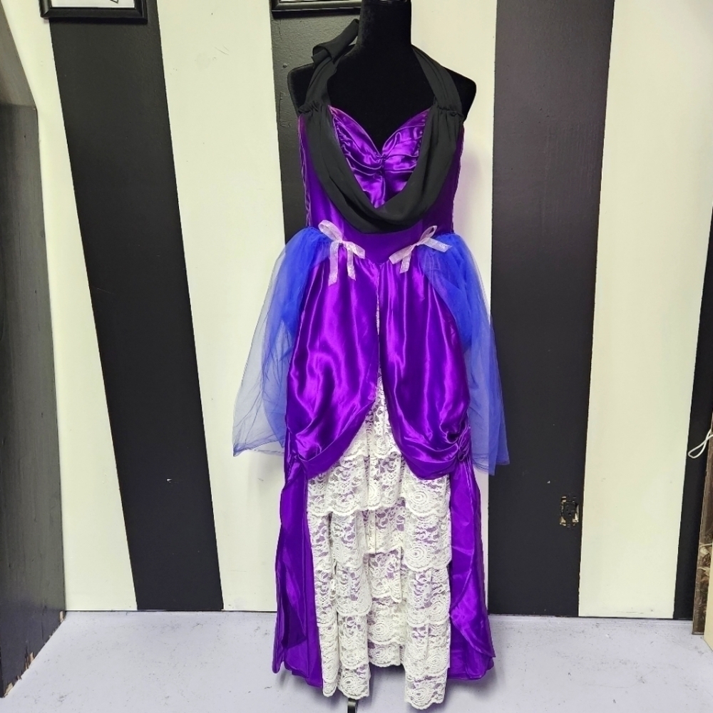 1960's vintage Gothic Victorian gown